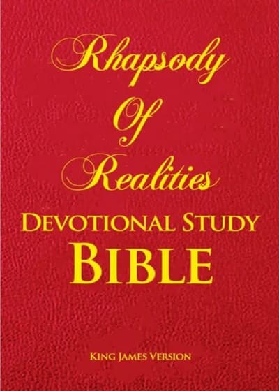 Cover of Rhapsody Of Realities Devotional Study Bible